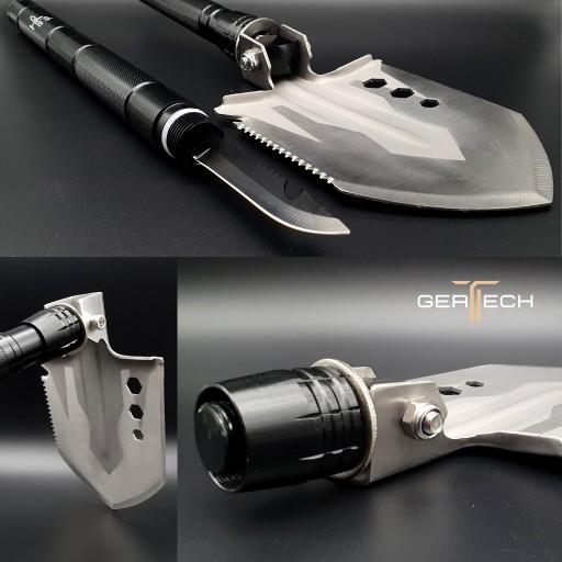 СКЛАДНАЯ ПИЛА Лопата для выживания GERTECH SPADE