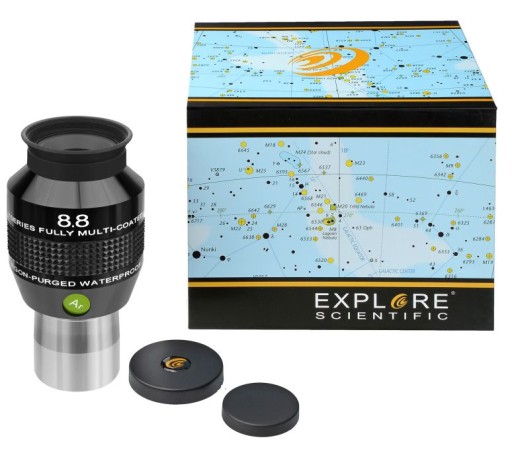 Окуляр Explore Scientific диаметром 8,8 мм, аргон, 82 градуса