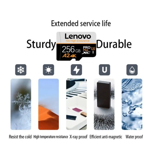 Карта памяти Lenovo UHS-I Micro TF Карта памяти MicroSDXC 256 ГБ