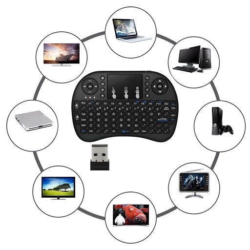 БЕСПРОВОДНАЯ КЛАВИАТУРА ПУЛЬТ МЫШИ СЕНСОРНАЯ ПАНЕЛЬ ДЛЯ i8 SMART TV