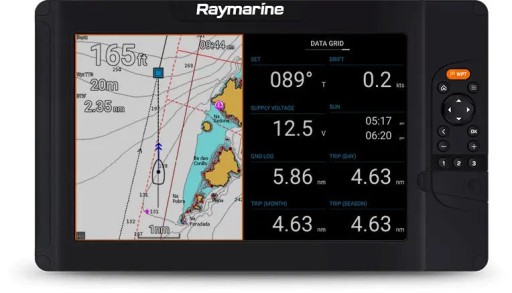 Эхолот Element S 7 дюймов CHIRP с картплоттером, Wi-Fi и GPS