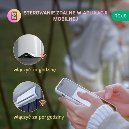 Умная Wi-Fi розетка NOUS A7 3680Вт 16А