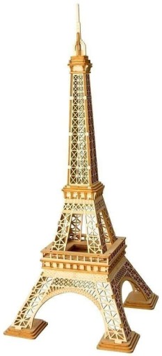 3D Модель Пазла ЭЙФЕЛЕВАЯ БАШНЯ