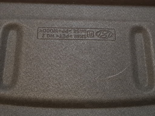 Полка багажника Hyundai i20 — 2021 год.