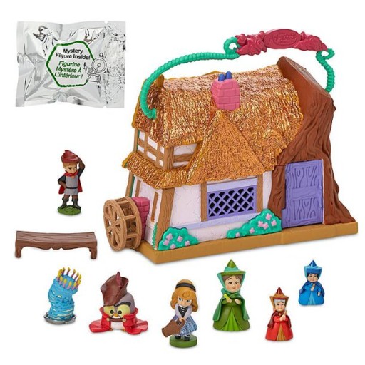 DISNEY Store Aurora domek wróżki mini animators
