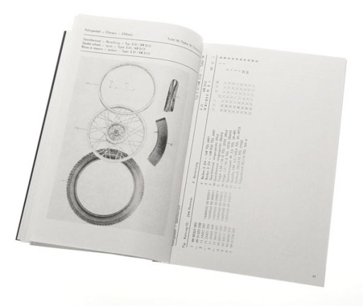Каталог запчастей Simson S51 KR51/2 Schwalbe, оригинал немецкий