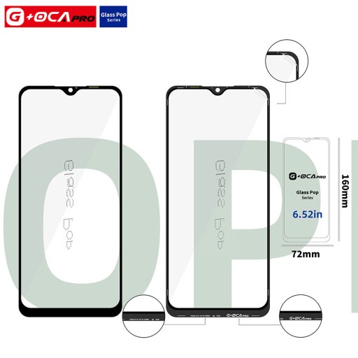 СТЕКЛО OCA G+OCA PRO Oppo A16 CPH2269 | A16s CPH2271 — 160 x 72 мм