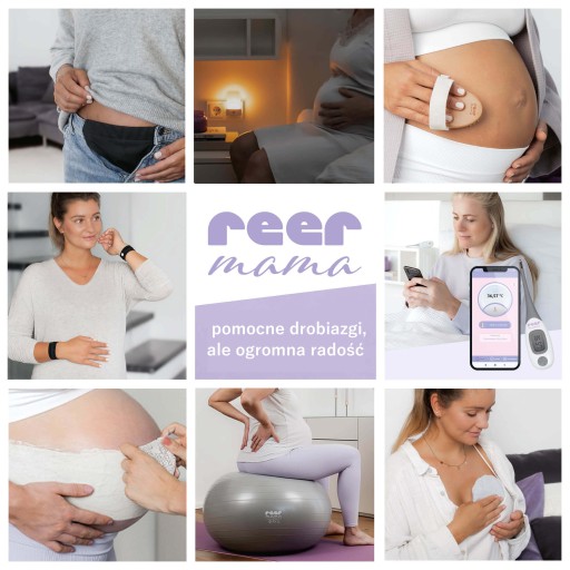 Брюки для беременных с удлиненным поясом REER