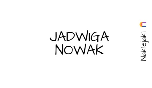 wodoodporne naklejki imienne dla dziecka, imiennik na metki