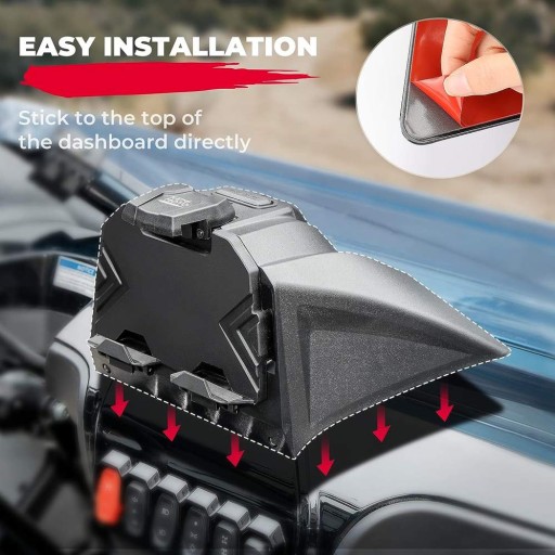 Навигационное крепление с отсеком для хранения Cfmoto Zforce 950 1000 2020-23
