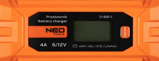 Автоматический выпрямитель 4A 70W 3-120Ah для AGM гелевых кислотных аккумуляторов