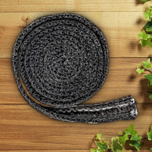 Samoprzylepna taśma uszczelniająca do szyby pieca, płaskie drzwiczki pieca 3 mm x 15 mm x 300 cm