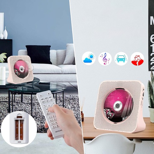 ODTWARZACZ CD BLUETOOTH CD-R CD-RW WMA MP3 USB SD ODTWARZACZ CD NA BIURKO
