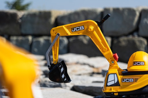 Экскаватор FALK JCB DIGGER Роторный желтый подвижный ковш от 3 лет.