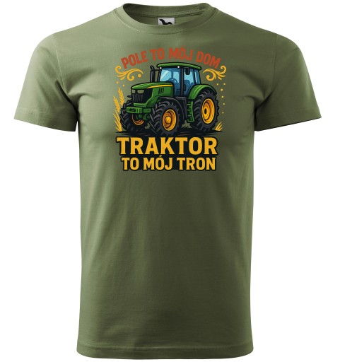 Поле -это мой домашний трактор -мой трон, подарок T -Form для XXL Farmer