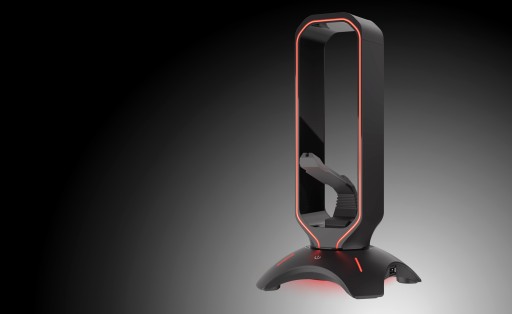 Мышь Bungee Genesis LED RGB подставка для наушников