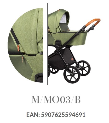 Wózek dziecięcy Mango Baby Merc 3w1 MO 03