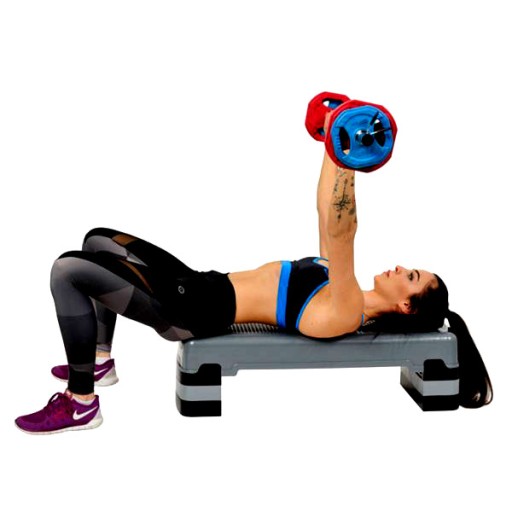 Штанга с нагрузкой 20 кг Штанга HMS с регулируемыми пластинами Body Pump