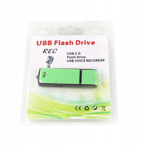МИНИ-ШПИОНСКИЙ ДИКТОФОН, USB-НАКОПИТЕЛЬ