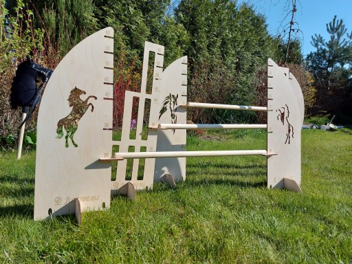3 препятствия 60 см Hobby Horse для детей Funtree