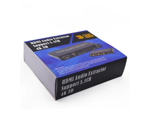 Аудиоэкстрактор 5.1 из HDMI в объемный звук + наушники
