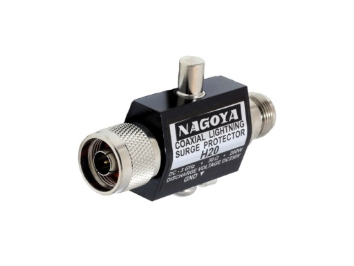 Газовый антенный молниеотвод NAGOYA H20 NP-NJ DC~3ГГц 200Вт для КВ, УКВ антенн