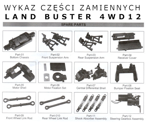 Самоконтрящиеся гайки, комплект из 4 шт. NQD Lan 4WD12-20