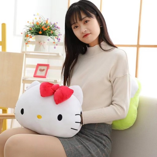 Плюшевый помпон Sanrio Hello Kitty, 38 см, Pom Pom Puri