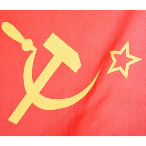 Красный флаг CCCP 90x150CM Union Socialis