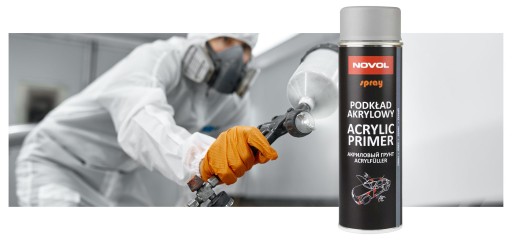 Грунтовка Акриловая грунтовка NOVOL Быстрый и эффективный ремонт