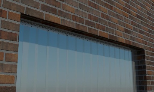 Kurtyna paskowa 85x235 folia pas PCV grubość 2mm zasłona drzwiowa