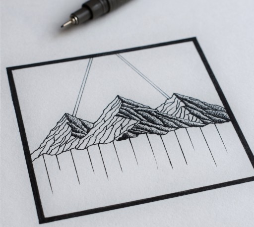 Набор Fineliners Straight Tip, 8 шт. Художественные маркеры
