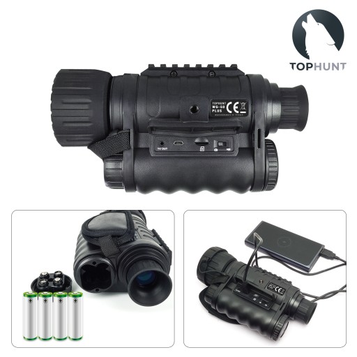 TOPHUNT WG-50 PLUS ИК-прибор ночного видения, радиус действия WIFI 350 м