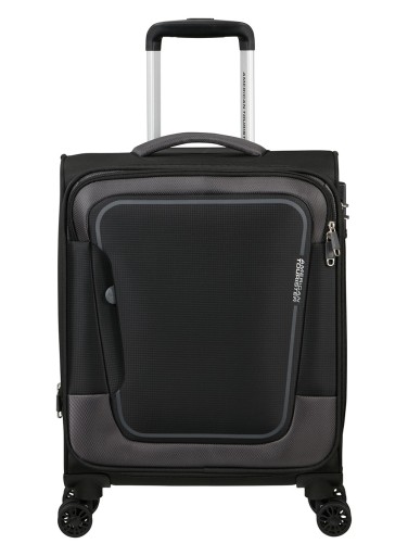 Ручная кладь American Tourister Pulsonic - асфальтовый черный