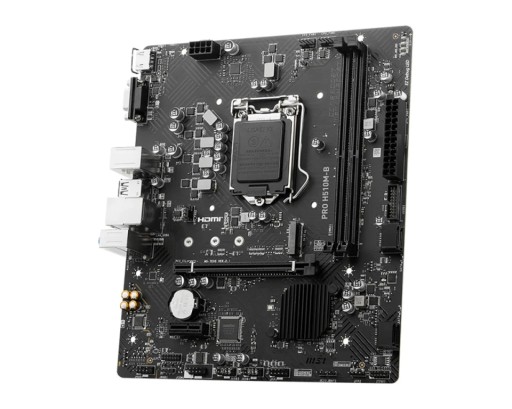 МСИ | ПРО H510M-B | Семейство процессоров Intel | Процессорный разъем LGA1200 | ГДР