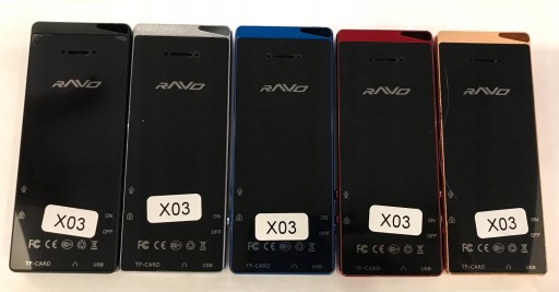 Электронная книга MP4 X03 8 ГБ + microSD BT Gold, динамик
