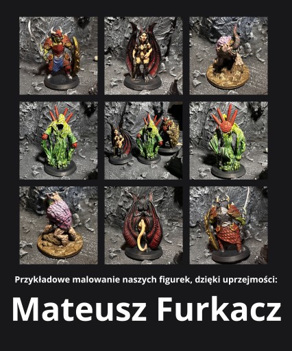 Figurka 027. Goblin Włócznik - 32 mm - D&D