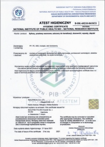 MCALPINE Соединение для стиральной или посудомоечной машиныWMV-32-PL