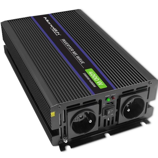 Przetwornica napięcia Monolith 4000 MS Wave | 12V na 230V | 2000/4000W |
