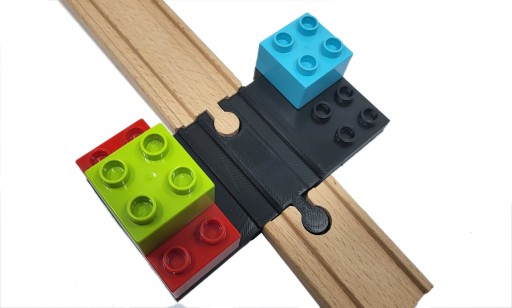 Адаптер LEGO DUPLO для Brio Bigjigs IKEA 1 шт.