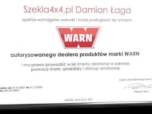 Warn VRX 35 wyciągarka 3500lbs 1587kg