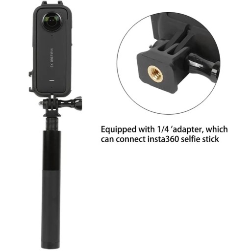 Корпус держателя для крепления на рамке для камеры Insta360 X3 X 3, крепление ISO GoPro