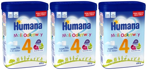 Хумана 4 650г х 3 шт.