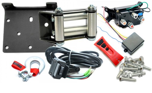 Лебедка для плуга Dragon Winch DWH 4500HD Quad ATV