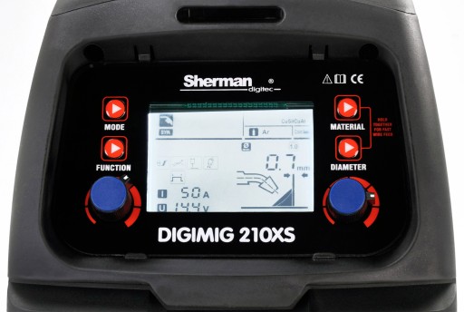 Spawarka SHERMAN DIGIMIG 210 XS MIGOMAT Synergia