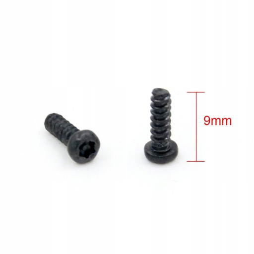 2 ЧЕРНЫХ ВИНТА TORX T8 ДЛЯ ПОДКЛАДКИ XBOX SERIES X S