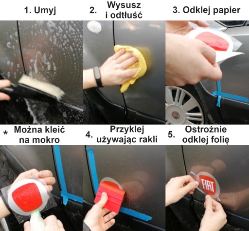 Наклейка на машину 