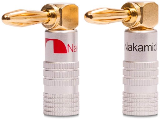 NAKAMICHI Kabel głośnikowy 2x1,5 igła banan90 1,5m