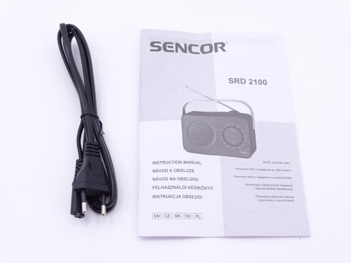 Radioodbiornik analogowy Sencor SRD 2100 W biały