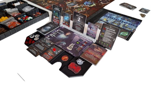 Организатор платы за блокировки заблокировки Nemesis Mockers Matching Bockdown Board Game